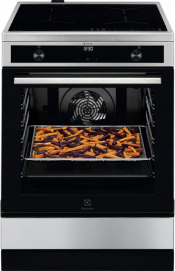 Electrolux LKI64023AX Ηλεκτρική Κουζίνα Επαγωγική 4 Εστιών Inox