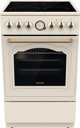 Κουζίνα Gorenje GECS5B70CLI Ηλεκτρική Κεραμική, 4 Ζώνες, Χρώμα Ελεφαντοστό