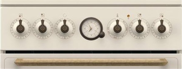 Κουζίνα Gorenje GECS5B70CLI Ηλεκτρική Κεραμική, 4 Ζώνες, Χρώμα Ελεφαντοστό