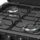 Κουζίνα Αερίου Stella STKGC-04 με 4 Εστίες, Μαύρη
