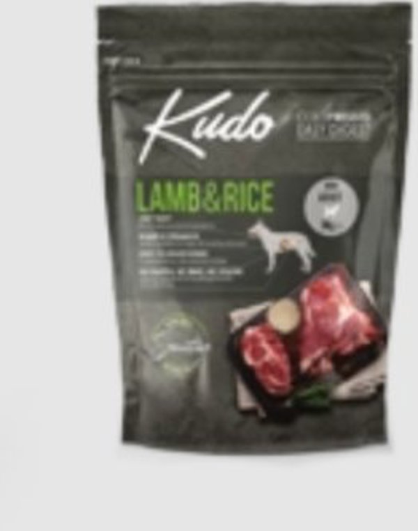Kudo αρνίσιο και Ρύζι Medium Maxi Adult 3kg