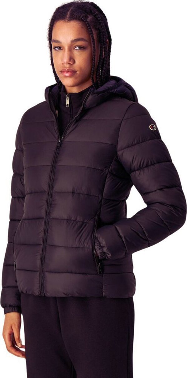 Γυναικείο μπουφάν Champion Hooded Polyfilled μωβ 117568 VS503 L