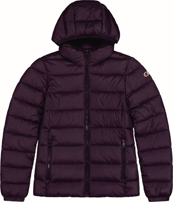 Γυναικείο μπουφάν Champion Hooded Polyfilled μωβ 117568 VS503 L