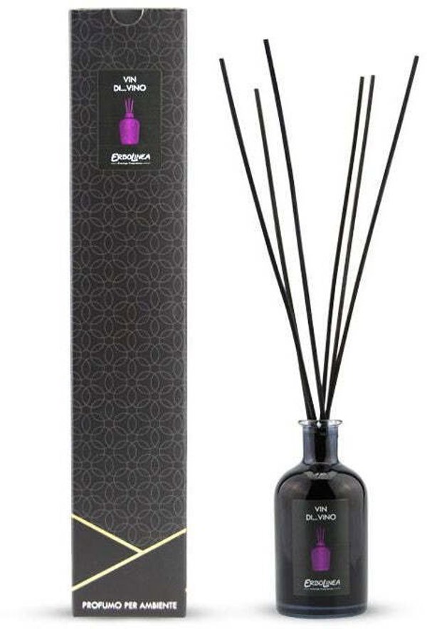 Kvapas namams su lazdelėmis Erbolinea Prestige Vin Di Vino ERBAMBVIN100, 100 ml