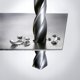kwb HSS Twist Drills, Drill, Twist drill bit, Right hand rotation, 1.7 cm, Non-ferrous metal, Plastic, Profile, Sheet metal, 1.3 cm