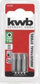 KWB kwb 121240 Sechskant-Bit T 40 Stahl 3 St. (121240)