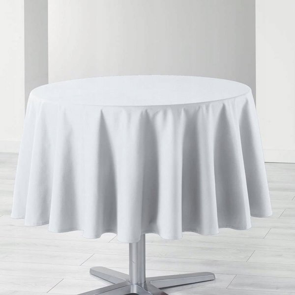 Τραπεζομάντιλο L3C Essentiel White, Λευκό, 180x180 cm