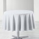 Τραπεζομάντιλο L3C Essentiel White, Λευκό, 180x180 cm