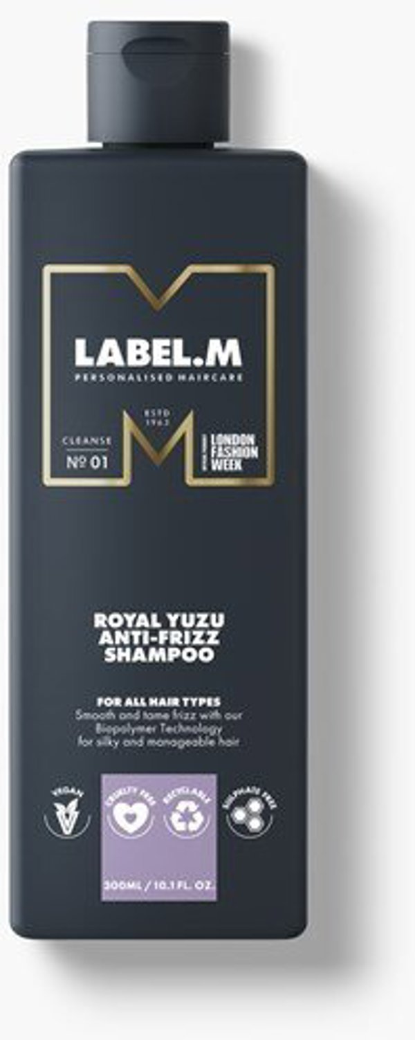 Label m Label.M, Royal Yuzu, Hair Shampoo, Anti-Frizz, 300 ml For Women
