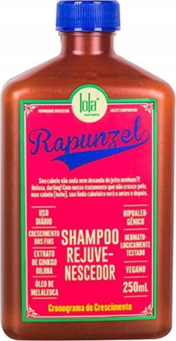 Lola Cosmetics Rapunzel Rejuvenating Shampoo - Σαμπουάν Μαλλιών για Ανάπτυξη 250ml