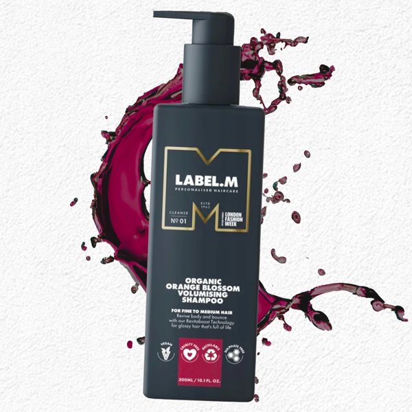 Label m Label.M, Organic Orange Blossom, Hair Shampoo, Volume & Body, 300 ml For Women