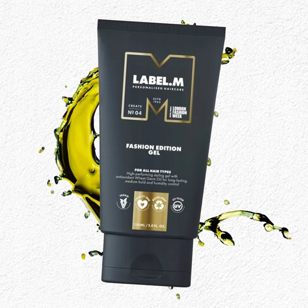 Label m Label.M, Fashion Edition, Hair Styling Gel, Humidity Resistant, Medium Hold, 150 ml Unisex