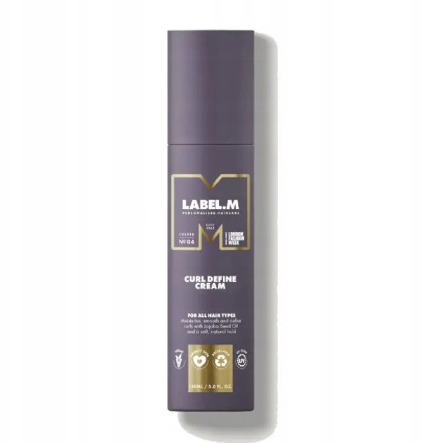 Label m Label.M, Curl Define, Hair Styling Cream, Light Hold, 150 ml For Women
