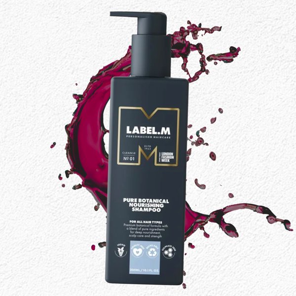 Label m Label.M, Pure Botanical, Hair Shampoo, Nourishing, 300 ml For Women