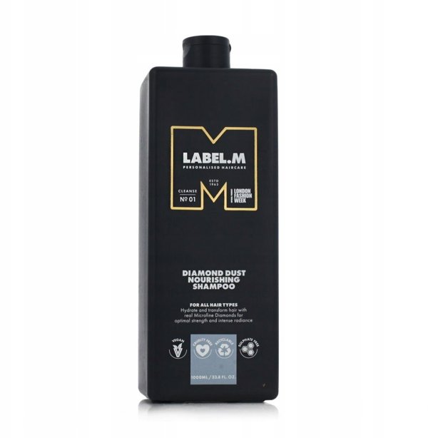 Label m Label.M, Diamond Dust, Hair Shampoo, Nourishing, 1000 ml For Women