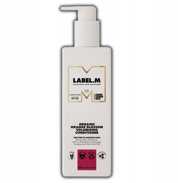 Label m Label.M, Organic Orange Blossom, Hair Conditioner, Volume & Body, 300 ml For Women