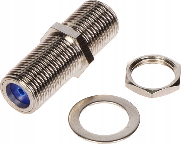 Σύνδεσμος F-Type (F-G/F-G) για Καλώδιο Κεραίας Coaxial, 5902887085130