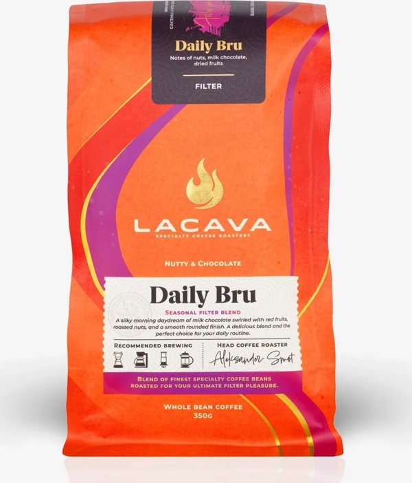 Καφές LaCava Καθημερινό BRU Φίλτρου 350g