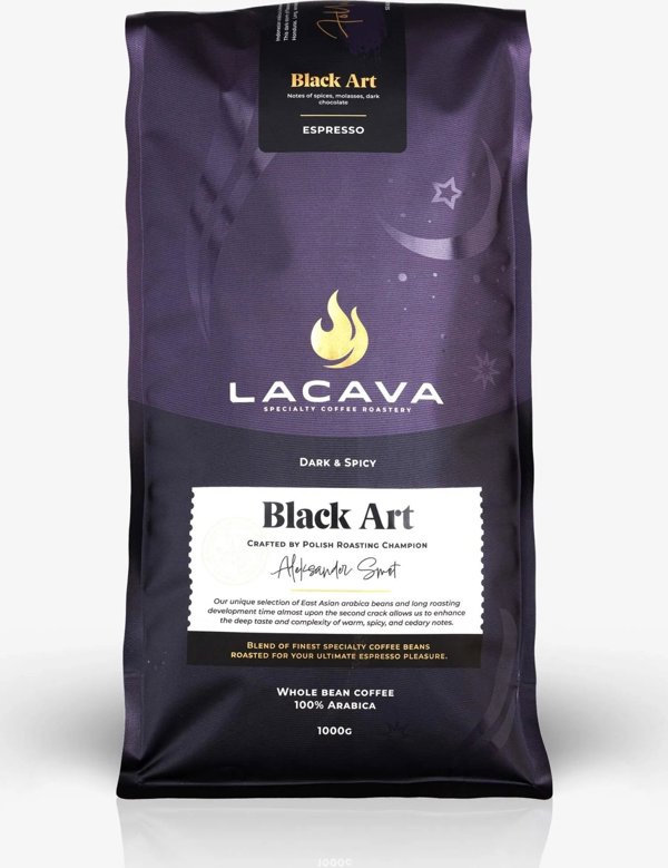 LaCava Μαύρη Τέχνη Καφές Espresso σε Κόκκους 1kg