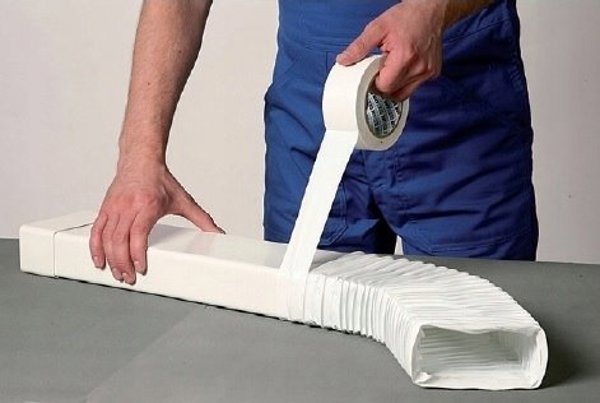Στρογγυλός σύνδεσμος αγωγού ø100mm KO100-2