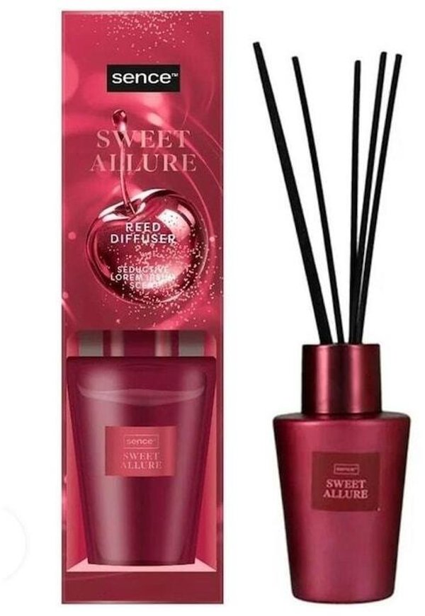 La Casa de los Aromas Sence, Sweet Allure, Fragrance Sticks, Aroma Reed Diffuser, 100 ml Unisex
