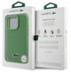 Lacoste Hard Cover Iconic Petit Pique Woven Logo MagSafe Green, for iPhone 16 Pro Max, LCHMP16LPVCN