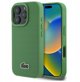 Lacoste Hard Cover Iconic Petit Pique Woven Logo MagSafe Green, for iPhone 16 Pro Max, LCHMP16LPVCN