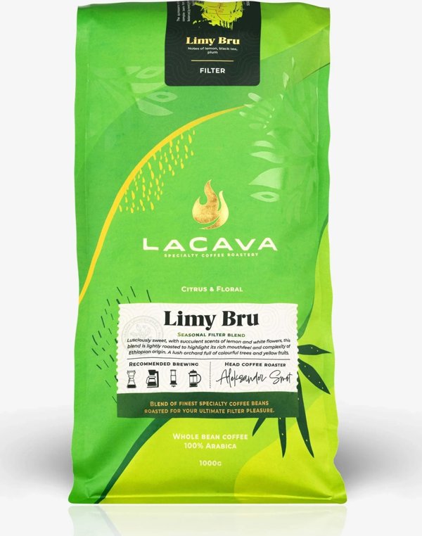 LaCava - Καφές Limy BRU Φίλτρο 1kg