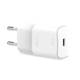 Puro Mini Fast Travel Charger, Φορτιστής USB-C 3A, White (PUR415WHT)