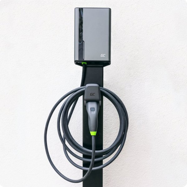 Φορτιστής EV Green Cell Habu 22kW Wallbox Type 2 5m με Wi-Fi, Bluetooth, NFC & GC App