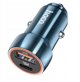 Ladowarka samochodowa Hoco USB A + USB C QC3.0 PD 20W Z46A niebieska