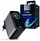 Φορτιστής δικτύου 3MK InCharge Lumin PD 67W QC4+ PPS AFC FCP SCP USB-A 2xUSB-C TFT μαύρος