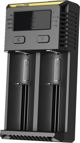 Nitecore I2 New Intellicharger Φορτιστής Μπαταριών - Συμβατός με Li-ion 10440, 14500, 18350, RCR123