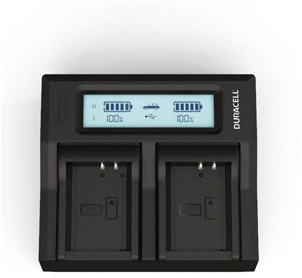 Duracell Dual Charger Φορτιστής για Φωτογραφική Μηχανή DR9967/LP-E10