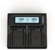 Duracell Dual Charger Φορτιστής για Φωτογραφική Μηχανή DR9967/LP-E10