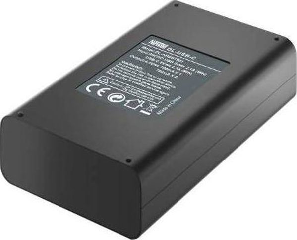 Newell DL-USB-C Διπλός Φορτιστής Μπαταριών για GoPro AHDBT-901 με Οθόνη και USB-C