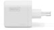 Φορτιστής δικτύου 100W με 2x USB-C και 1x USB-A λευκός