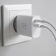Φορτιστής 3MK FlowPower 30W PD 3.0 QC4+ με Θύρες USB-A & USB-C White
