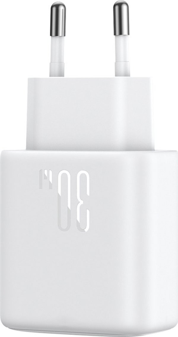 Φορτιστής Τοίχου Joyroom JR-TCF24 USB-C PD 30W QC SFC, Λευκός με Καλώδιο USB-C 1m