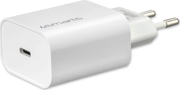 Φορτιστής 4smarts VoltPlug USB-C 3A για Apple iPhone & iPad, Μαύρο