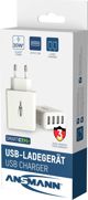 Ansmann Φορτιστής Τοίχου HC430, 4x USB-A, 30W, 3A, Μαύρο (1001-0113)