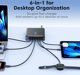 Tech-Protect DC240W-GAN Επιτραπέζιος Φορτιστής 6-Port 240W PD & QC3.0, Μαύρο