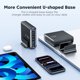 Tech-Protect DC240W-GAN Επιτραπέζιος Φορτιστής 6-Port 240W PD & QC3.0, Μαύρο