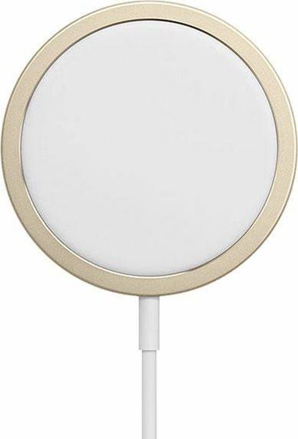 Guess GUCBMSVSLG Μαγνητικός Επαγωγικός Φορτιστής Smartphone 2A - Χρυσό