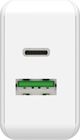 Ansmann HC218PD Φορτιστής Τοίχου USB-A & USB-C 3A, Ταχείας Φόρτισης, Λευκό (1001-0111)