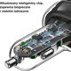 Φορτιστής αυτοκινήτου Usams 2xUSB-C 2xUSB-A C34 120W μαύρος CC169CC02 (US-CC169)