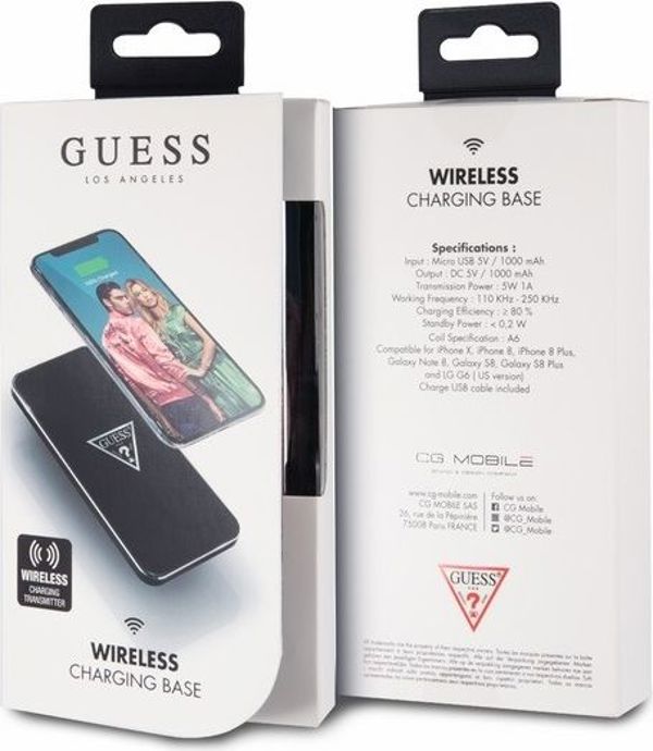 Guess Επαγωγικός Φορτιστής 1A για Smartphone (16229-uniw)