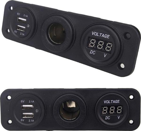 Ladowarka Aptel gniazdo zapalniczki samochodowej USB 5V 2.1A czarny PLS37A