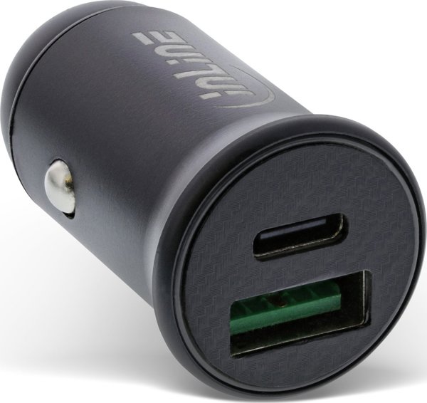 Φορτιστής Αυτοκινήτου InLine 31502B USB-A & USB Type-C, Universal, Μαύρος
