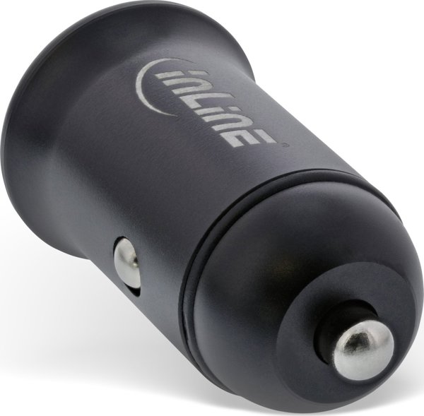 Φορτιστής Αυτοκινήτου InLine 31502B USB-A & USB Type-C, Universal, Μαύρος